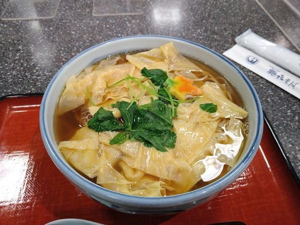 「比叡湯葉そば」@鶴喜そば 山科店の写真