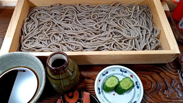 「中板そば」@手打ち 水車生そばの写真