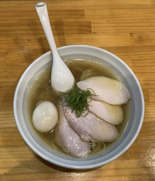 「【限定】 大山鶏の潮SOBA」@麺響万蕾の写真