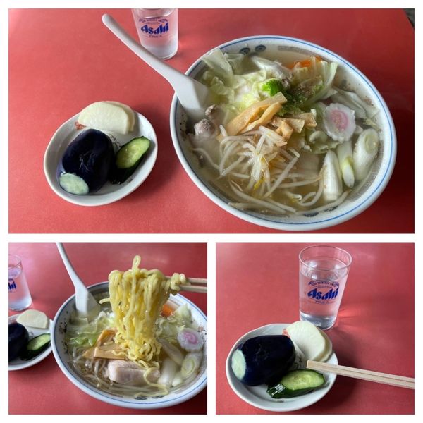 「五目中華 塩味 750円」@思い出食堂の写真