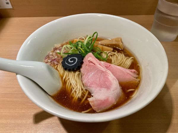 「のどぐろそば」@らぁ麺 はやし田 新宿本店の写真