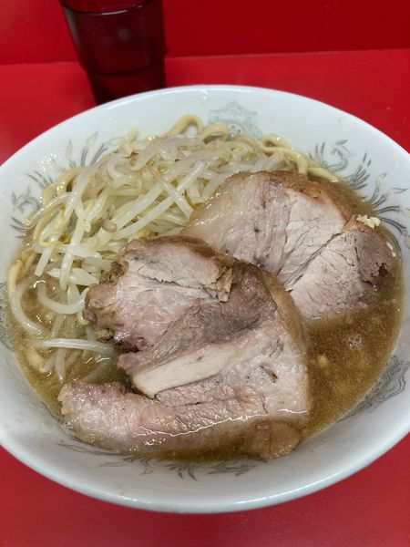 「半分カタカタアブラ抜き」@ラーメン二郎 一橋学園店の写真