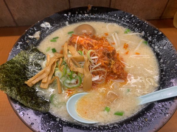 「ミソホルモン」@屋台ラーメンとんこつ貴生 稔台店の写真
