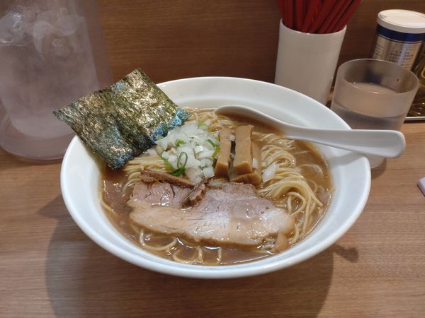 「濃厚紫ラーメン」@Soy Sauce Ramen Janya 醤屋の写真