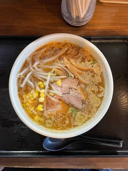 「スパイシー味噌らーめん(冬季限定!)」@和風らーめん 夢館の写真