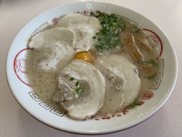 「特製ラーメン（ｶﾀﾒ）」@丸幸ラーメンセンター 基山店の写真