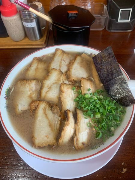 「チャーシュー麺大盛り」@らーめん 福来家の写真