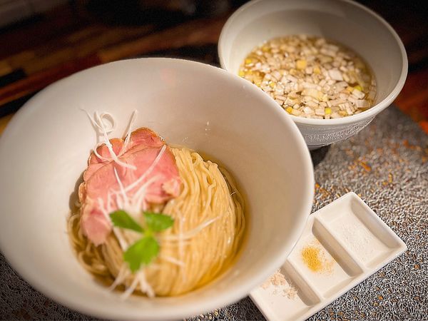 「昆布水つけ麺」@麺屋おやゆびの写真