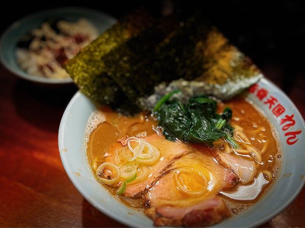 「豚骨天国」@豚骨らーめん れんの写真