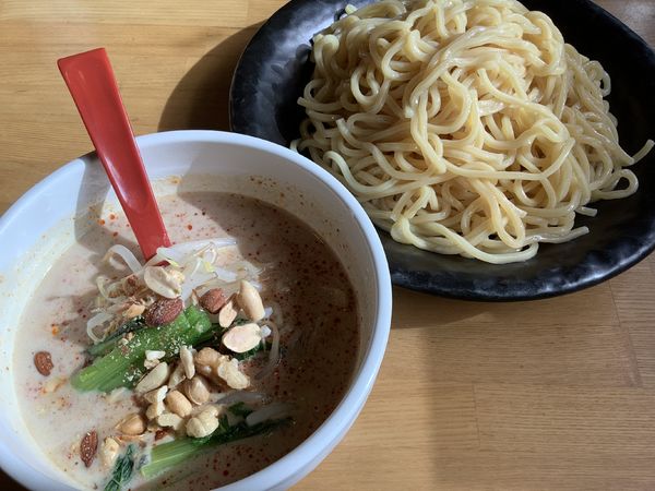 「[限定]ごま坦　中盛」@つけ麺 ががちゃい 中山店の写真