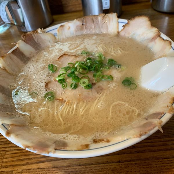「チャーシューメン」@博多ラーメン ばりこての写真