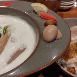 鶏白湯ラーメン&炙り鶏丼