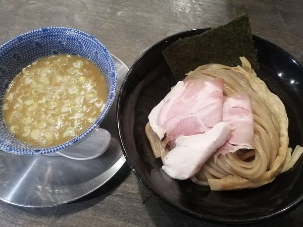 「鶏つけそば（並）¥1100」@自家製麺 オオモリ製作所の写真