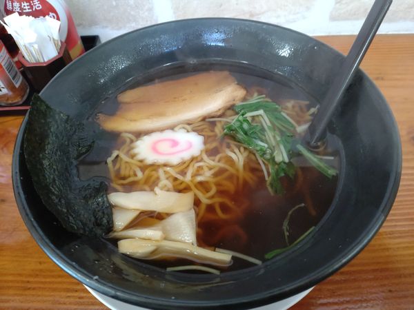 「醤油ラーメン600円」@ラーメンまるよしの写真