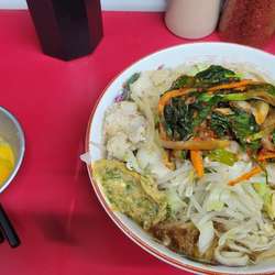 ラーメン小　ニラキムチ　生卵　焼青唐味噌　1,100円