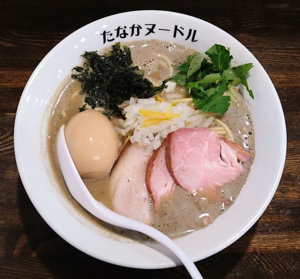 「タナニボ＋味玉」@たなか青空笑店の写真