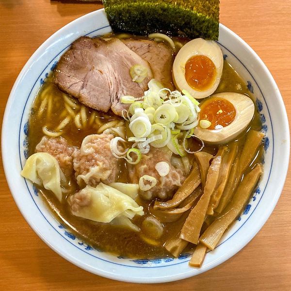 「わんたんメン ¥1,000 煮玉子 ¥100」@麺屋 ごとうの写真