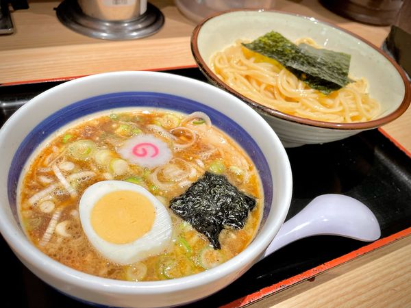 「もりそば　並(250g)　半麺　920」@松戸富田麺業 千葉駅構内店の写真