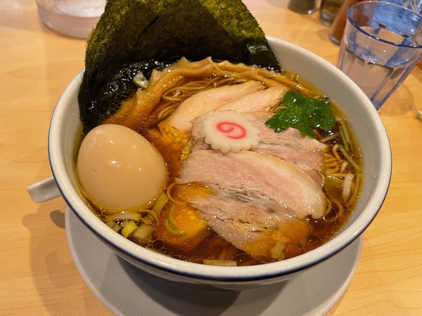 「特製鶏そば　醤油　大盛」@中華そば ムタヒロ 錦糸町店の写真