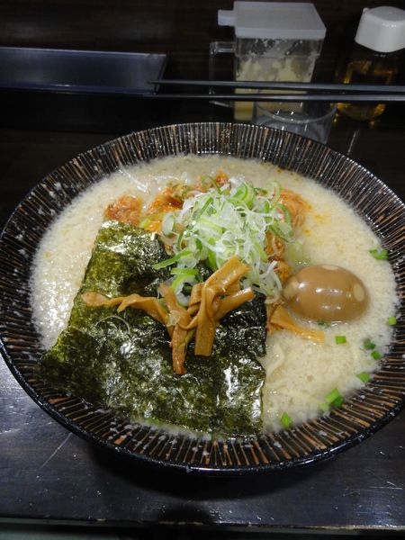 「ホルモンメン800 円」@一力の写真