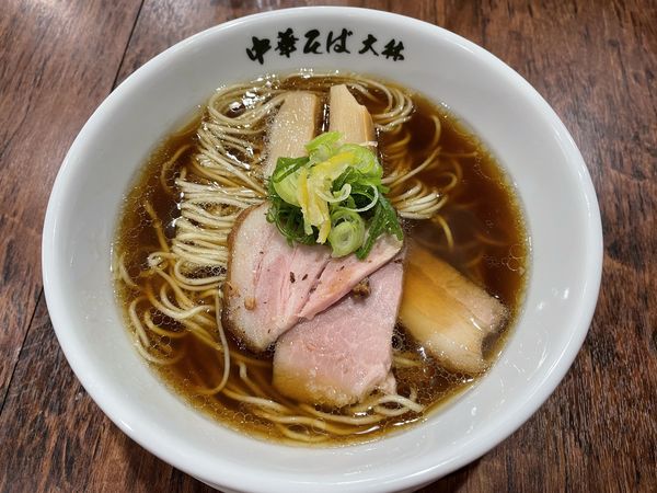 「鴨と鷄そば醤油」@鴨と鶏 中華そば 大林の写真