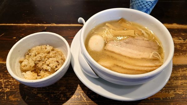「塩ラーメン」@徳川町 如水 本店の写真