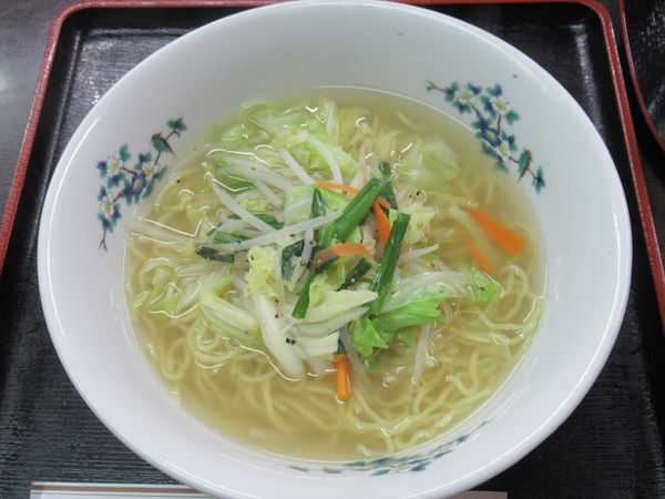 「野菜タンメン（塩）（630円）」@新月の写真