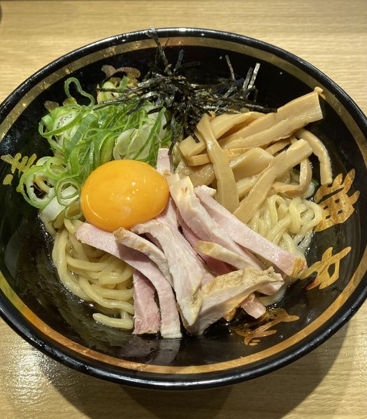 「上油そば（中盛）」@油そば専門 清水家 向ヶ丘遊園店の写真