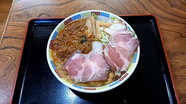 「ピリ辛あんかけ玉子麺」@お食事処 味の写真