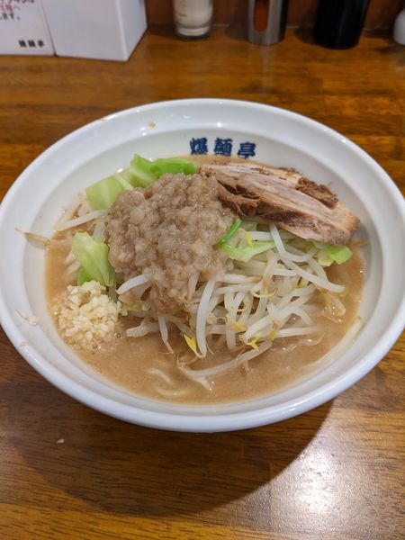 「爆麺 小」@爆麺亭 所沢店の写真