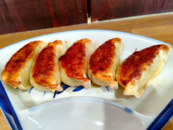 「野菜餃子(5個)430円」@みそ膳 吾妻原町店の写真