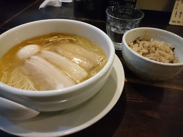 「塩そば」@如水 西春店の写真