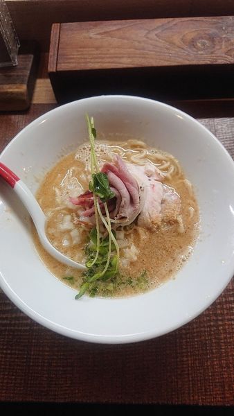 「胡麻煮干し蕎麦」@芛堂寺の写真