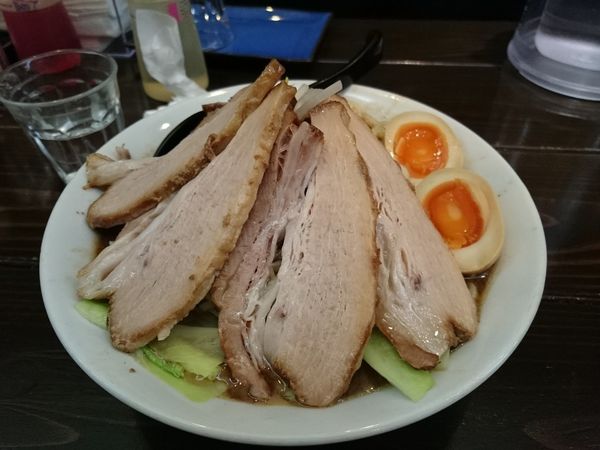 「醤油チョモラン麺」@ちょもらん麺の写真
