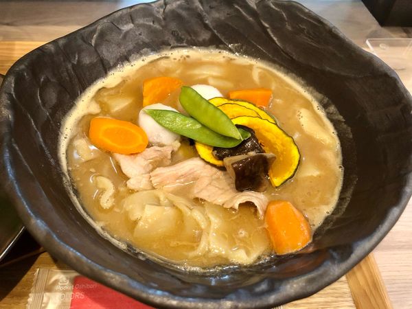 「3周年限定麺「風林火山」(山梨のほうとう)」@えびそば 緋彩の写真