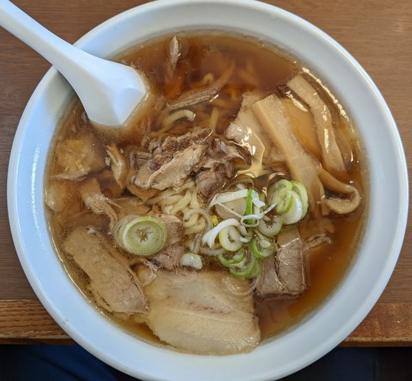 「喜多方肉中華そば」@喜多方ラーメン専門店 喜鈴の写真