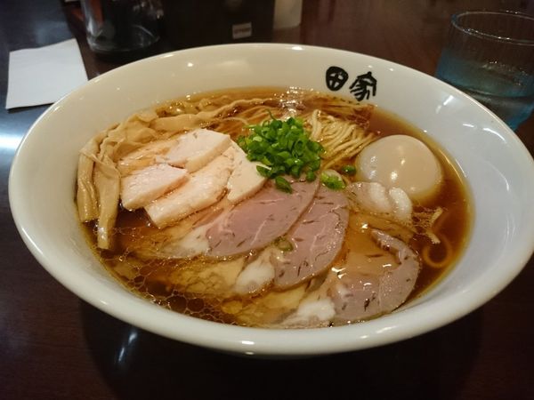 「特製中華そば」@中華そば 田家 本店の写真