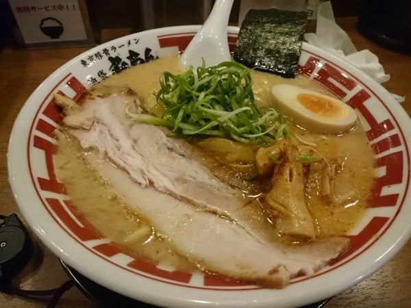 「東京豚骨ラーメン」@屯ちん 池袋西口店の写真