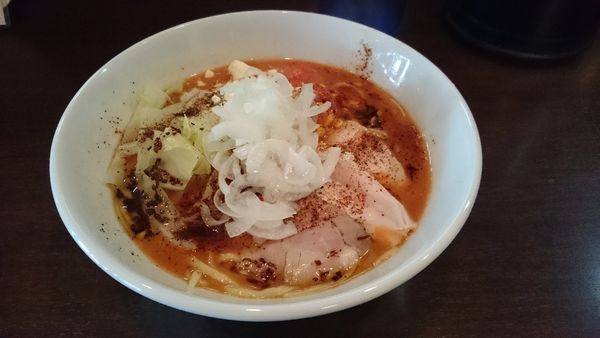 「辛みそ麺」@打立て自家製麺 ラーメンKの写真