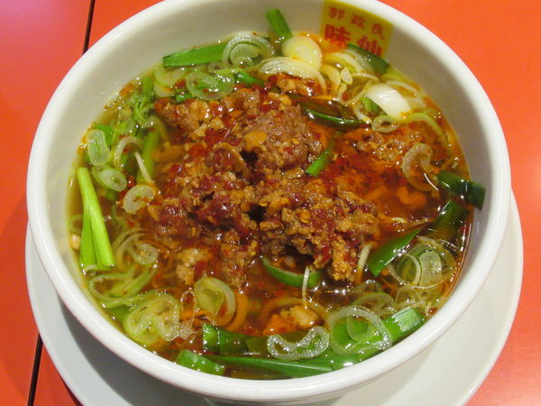 「台湾ラーメン（800円）」@郭 政良 味仙 東京ニュー新橋ビル店の写真