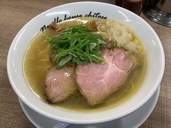 「天日塩　1100円」@麺庵ちとせの写真