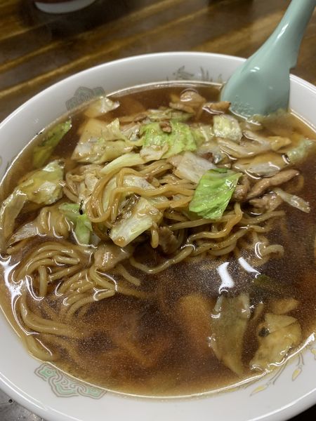 「スープ入焼きそば」@こばや食堂の写真