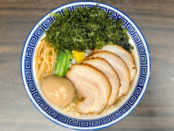 「★特製 全部のせ烏賊背脂煮干中華そば🍜¥1,420」@錦糸町中華そば さん式の写真