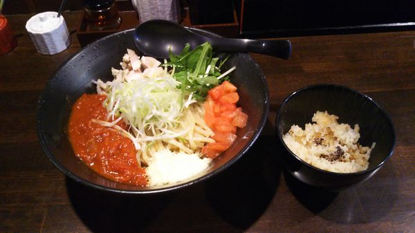「(期間限定) トマトまぜそば」@麺匠 伊助の写真