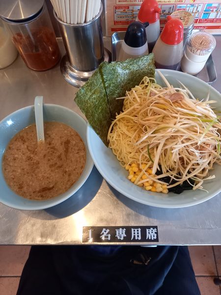 「ネギつけ麺(中)￥940」@ラーメンショップ 新守谷店の写真