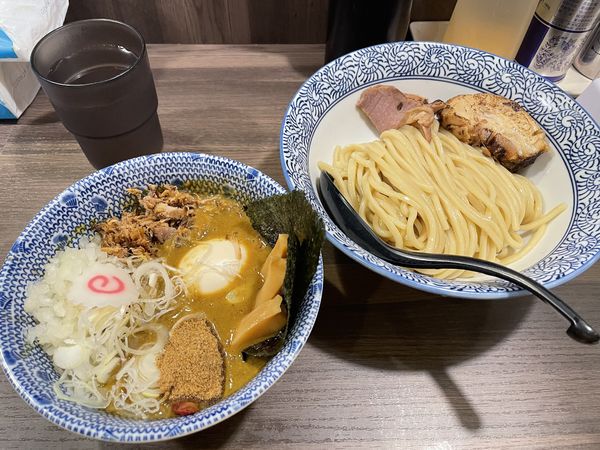 「カレーつけ麺(並)＋特製TP」@狼煙 〜NOROSHI〜の写真