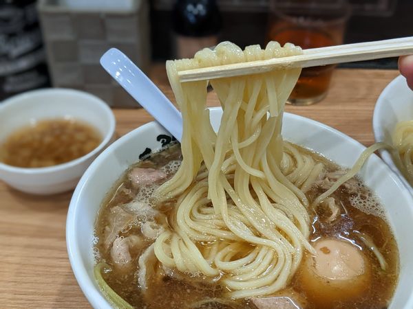 「限定の限定　煮干し醤油つけ麺400g」@麺屋 丈六の写真