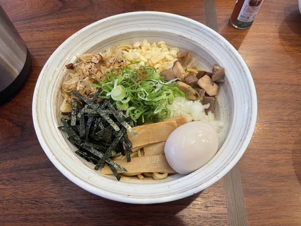 「味玉まぜそば」@讃岐ラーメン 香麦の写真