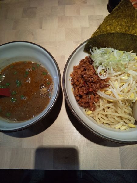 「台湾にぼしつけ麺（味玉付き）」@にぼしらーめん88の写真