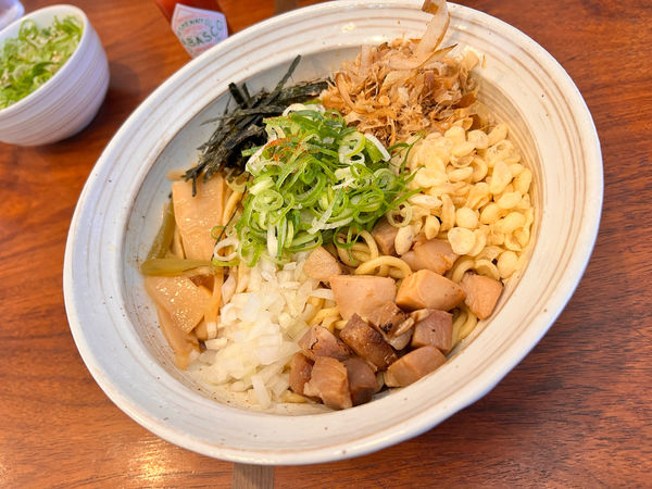「まぜそば」@讃岐ラーメン 香麦の写真
